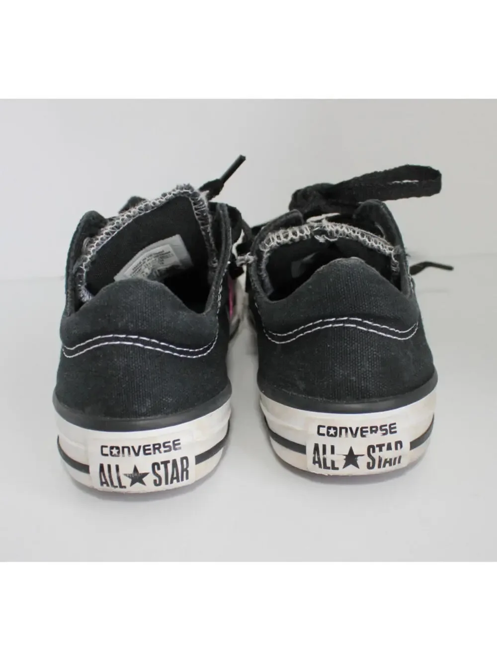 Converse Chuck Taylor Madison OX 651748F Pink Black Kids Sneakers Juniors US 13